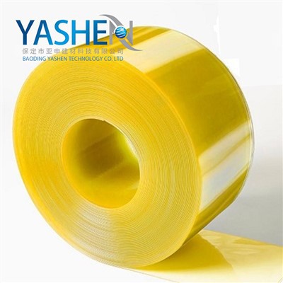 Andstæðingur-Pvc gardínur gegn skordýrum, glærgul